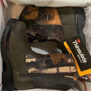 KIDS BOOTS Deer Stags Tour Camouflage Waterproof HTEC Thinsulate Zipper